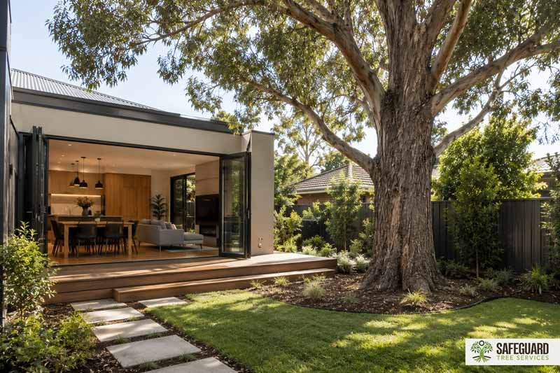 AS 4970:2025 Explained: What the New Tree Protection Standard Means for Development Projects 5 AS 4970:2025 Residential development designed around retained mature tree