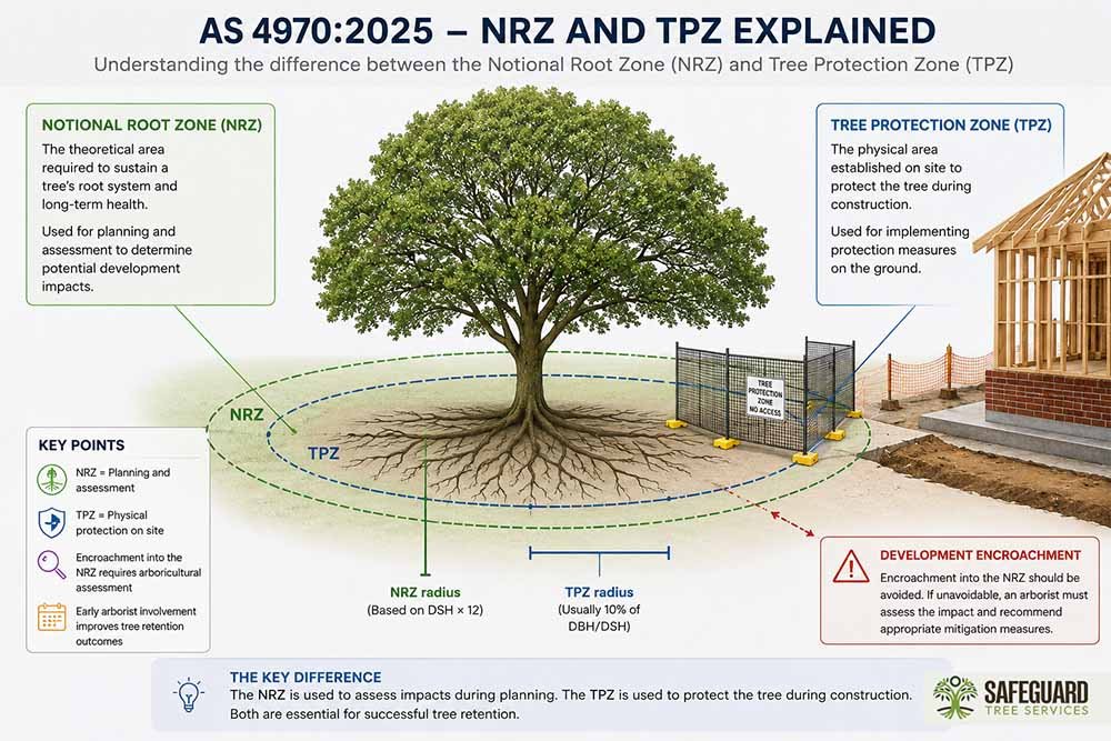 AS 4970:2025 NRZ and TPZ Explained