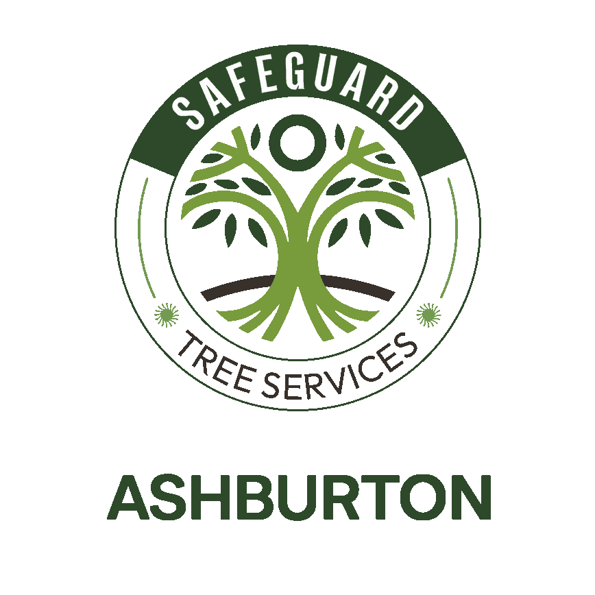 Safeguard Tree Services logo representing qualified arborists providing professional Ashburton tree services including tree removal, pruning, and stump grinding.
